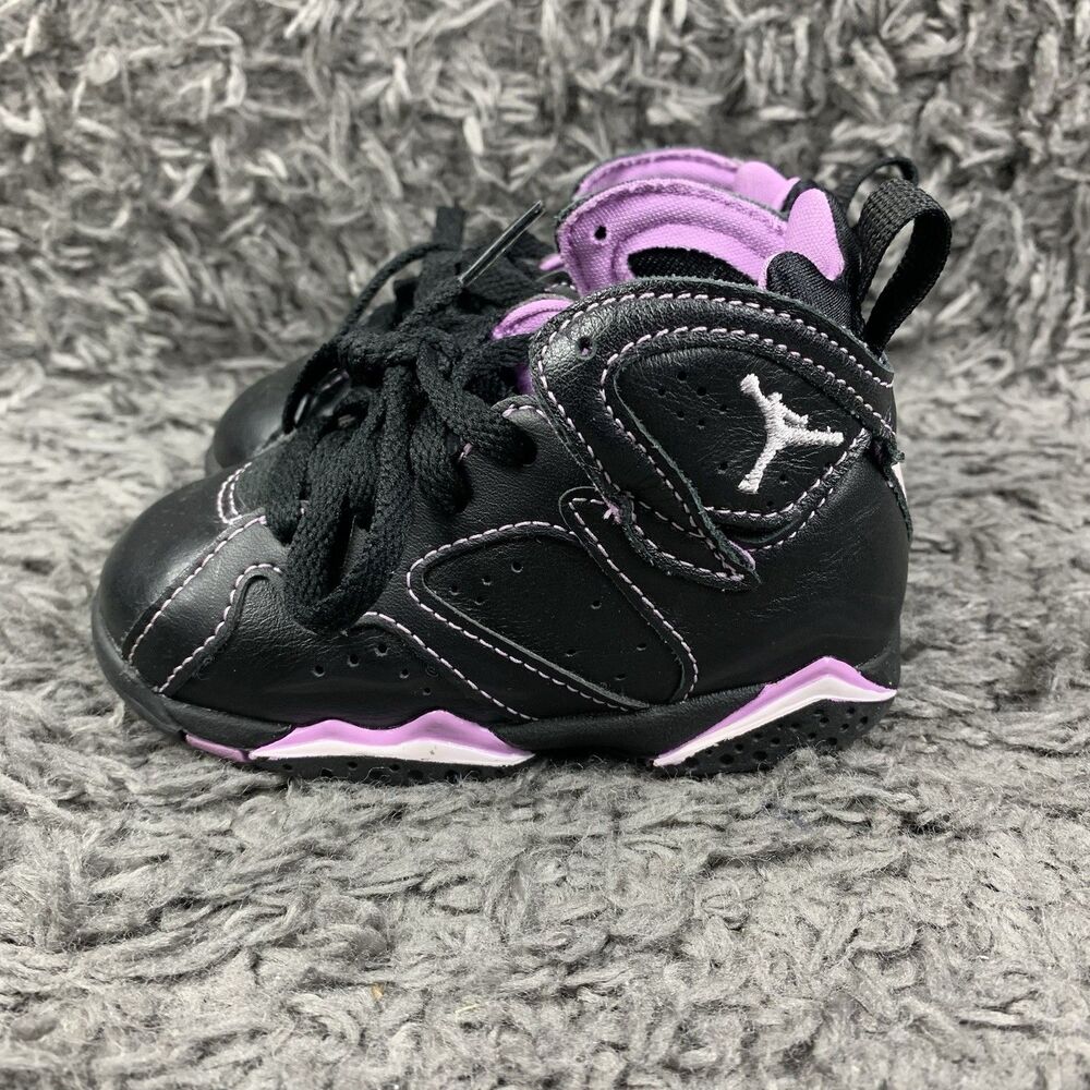 Toddlers Jordan’s Retro Barely Grape Sneakers Black/Purple DV2256-055 Size 6C